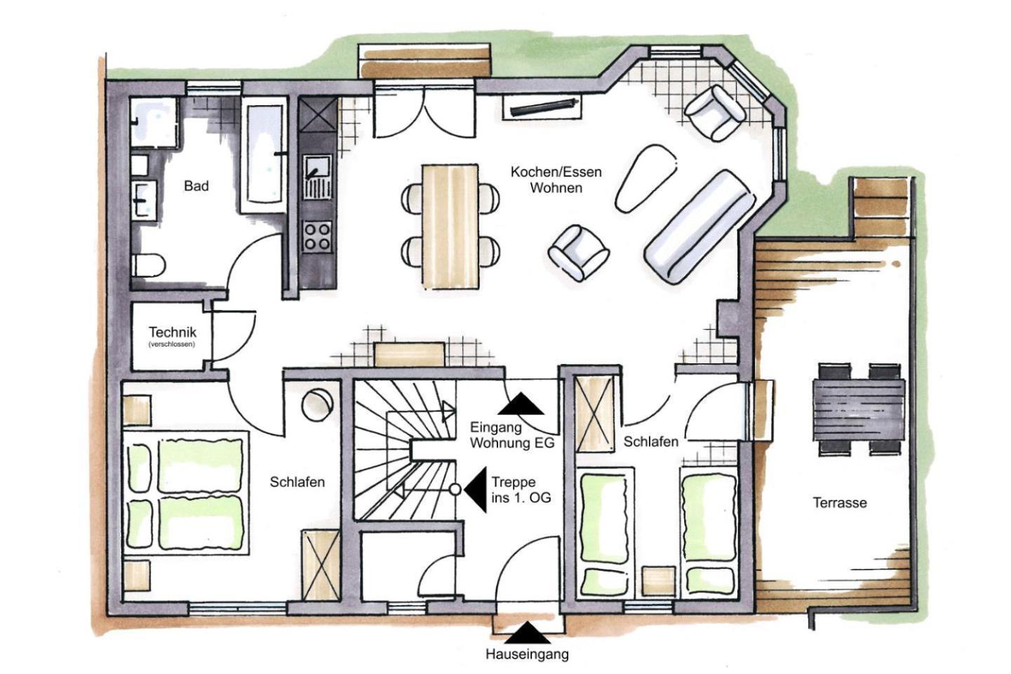 Ferienhaus "Kleine Auszeit" Pleinfeld Exteriör bild